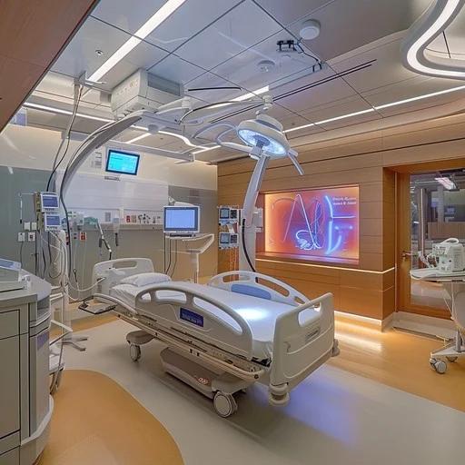 Hospital room and furniture